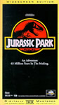 Jurassic Park Widescreen VHS
